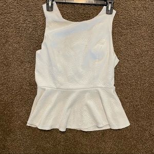 Forever 21 Large Peplum Top